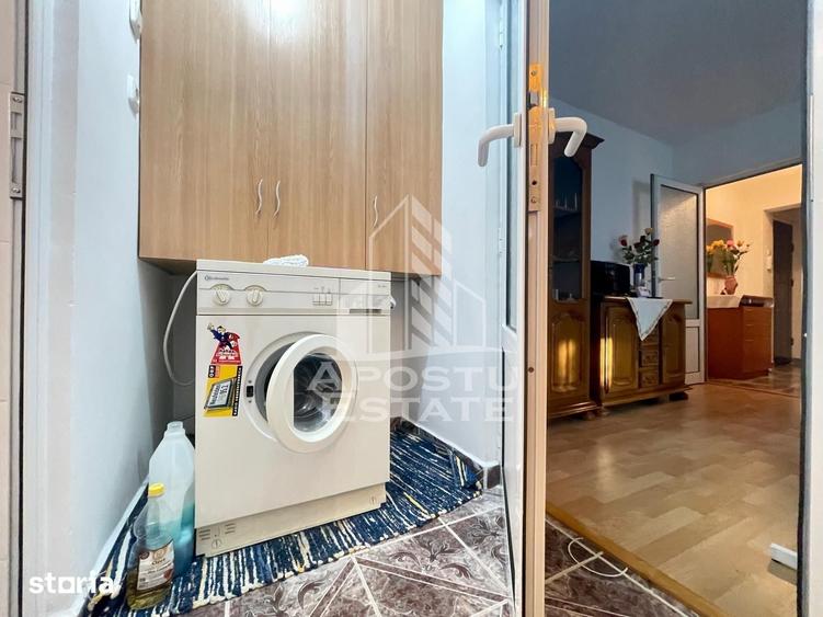 Apartament cu 2 camere semidecomandat în Șega