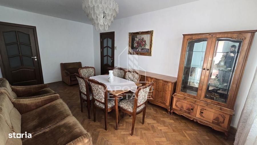 Apartament cu 4 camere, mobilat în Circumvalațiunii