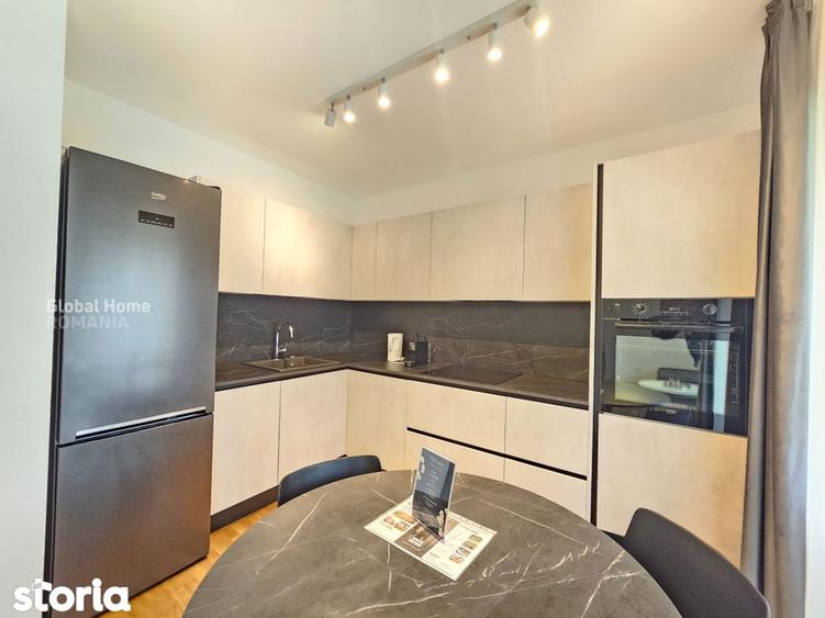 Apartament cu 2 camere decomandat, mobilat în Băneasa