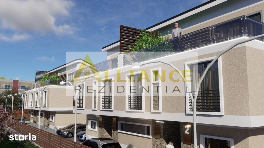 Popesti Leordeni-Duplex 5 camere - 4 bai-Terasa + Curte-250 MP - 16