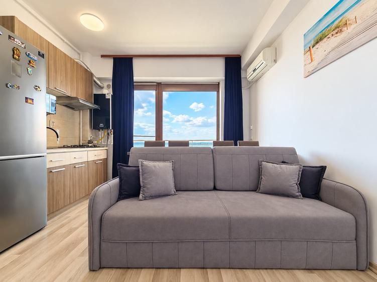 Apartament cu 2 camere semidecomandat, mobilat în Nord