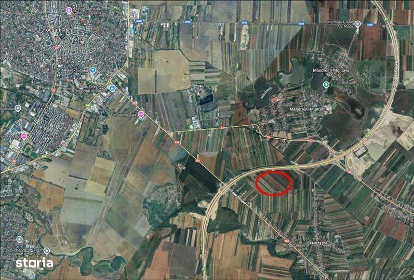 Teren extravilan - apropiere Focsani - 2 ha (20000 mp) - 2