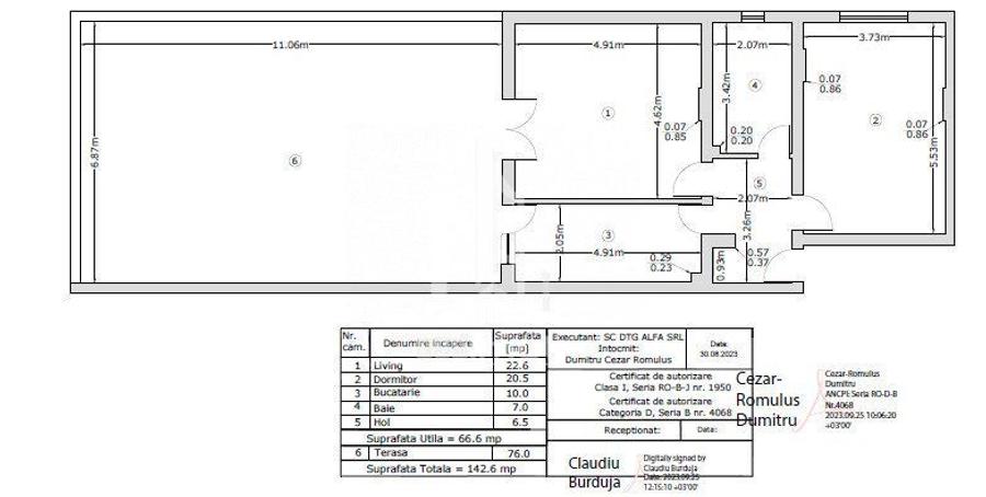 Apartament cu 2 camere decomandat în Central — fotografia 1