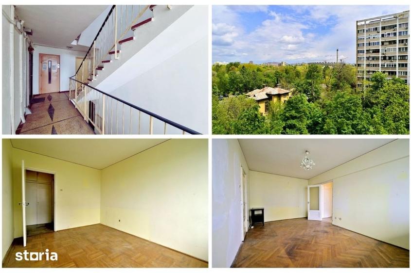 Apartament cu 2 camere semidecomandat în Basarabia