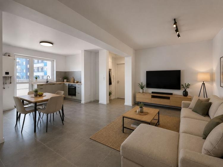 Apartament cu 2 camere decomandat în Berceni