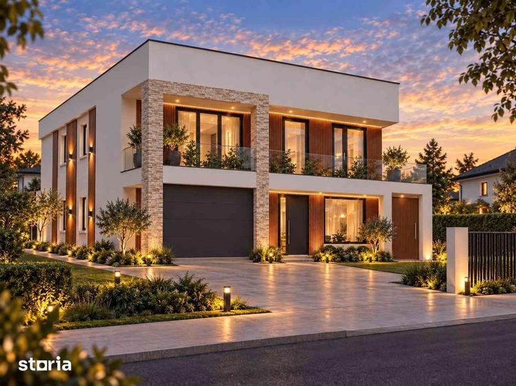 Casă cu 7 camere cu Teren 450 Mp în Corbeanca