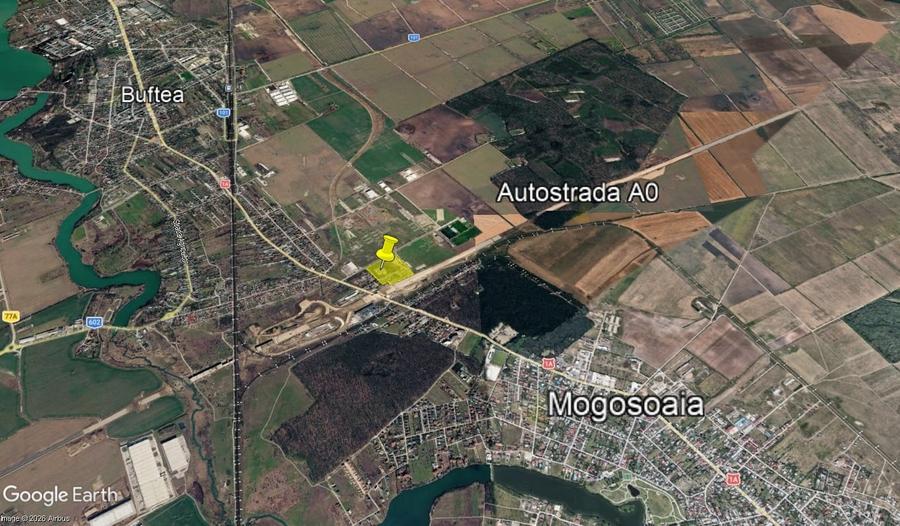 Teren Construcții intravilan de 48269 mp, în Buftea