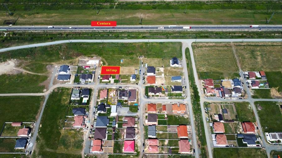Teren 661mp Moșnița Nouă | Utilități | Aproape de Timișoara și Centură | 65.000€ - 2