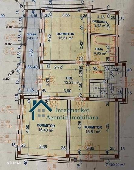 Casă cu 4 camere cu Teren 195 Mp în Central