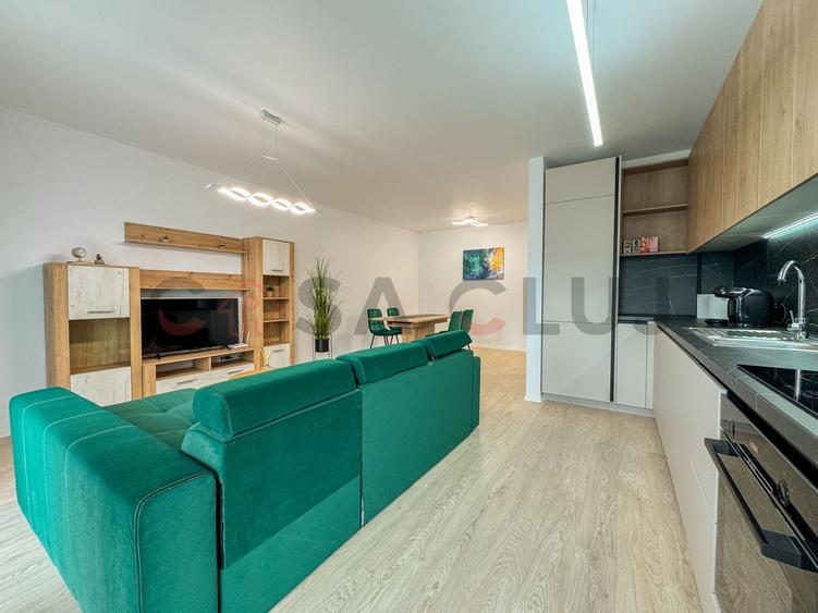 Apartament cu 2 camere semidecomandat, mobilat în Iris