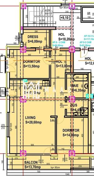 Apartament cu 3 camere decomandat în Lenin Sud