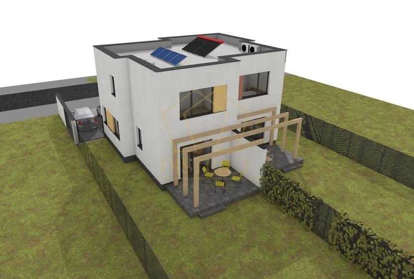 Duplex cu 3 camere cu Canalizare în Moșnița Nouă