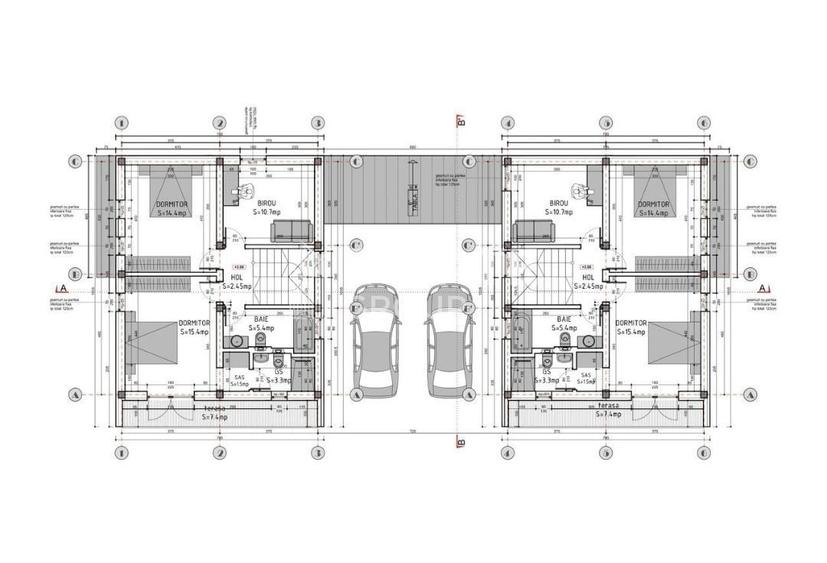 Duplex cu 5 camere cu Canalizare în Dumbrăvița