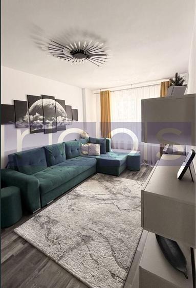 Apartament cu 2 camere decomandat, mobilat în Ozana