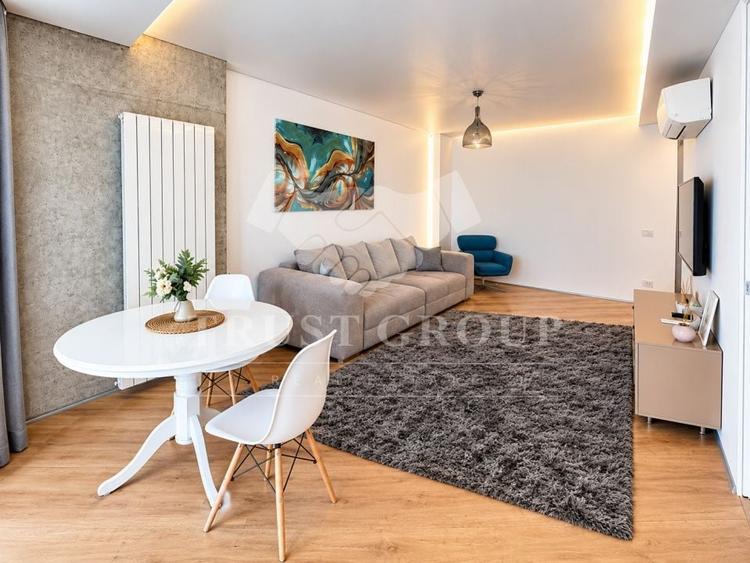 Apartament cu 2 camere semidecomandat, mobilat în Floreasca