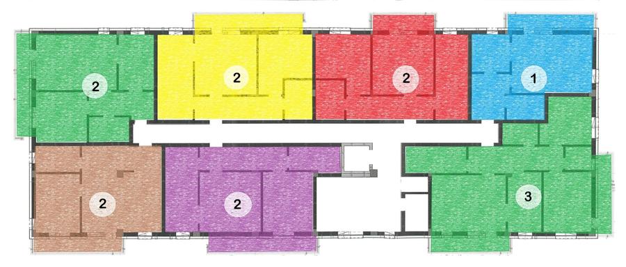 Apartament cu 2 camere decomandat în Central