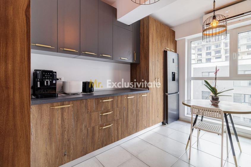 Apartament cu 2 camere decomandat, mobilat în Theodor Pallady