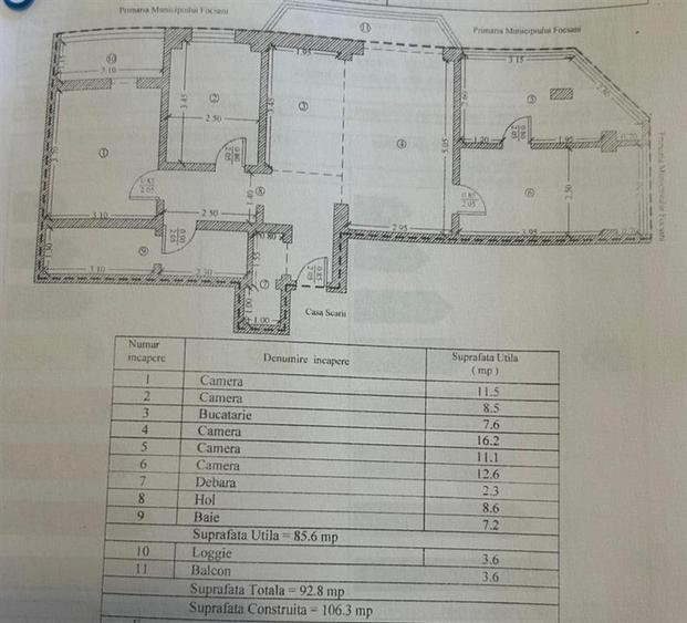 Apartament cu 4 camere decomandat în Brăilei