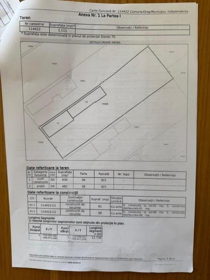 Casa cu teren 1111 metri patrati 39500 euro. Independenta, Galati - 1