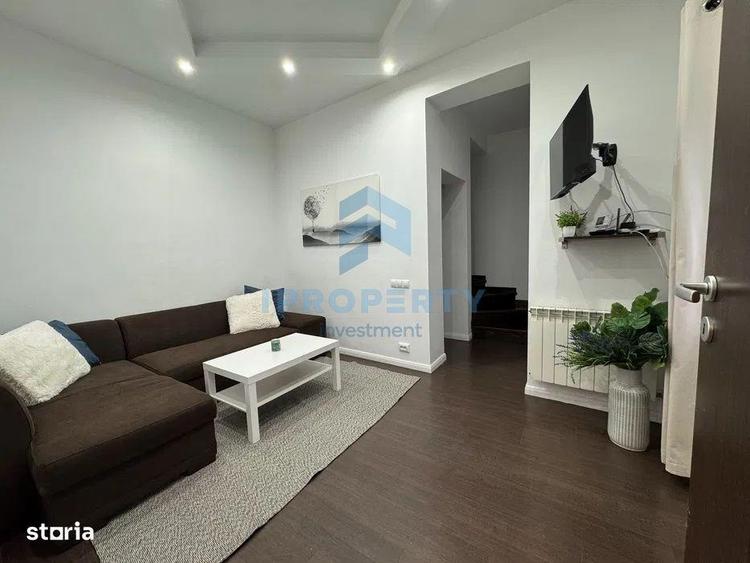 Apartament cu 2 camere, mobilat în Dorobanți