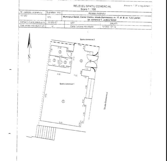 Spațiu comercial, de 160 mp, în Ultracentral