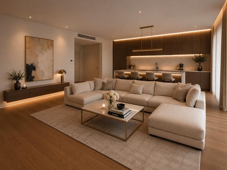 4 camere lux, One Mamaia terasă de 100 mp și vedere frontală - 4