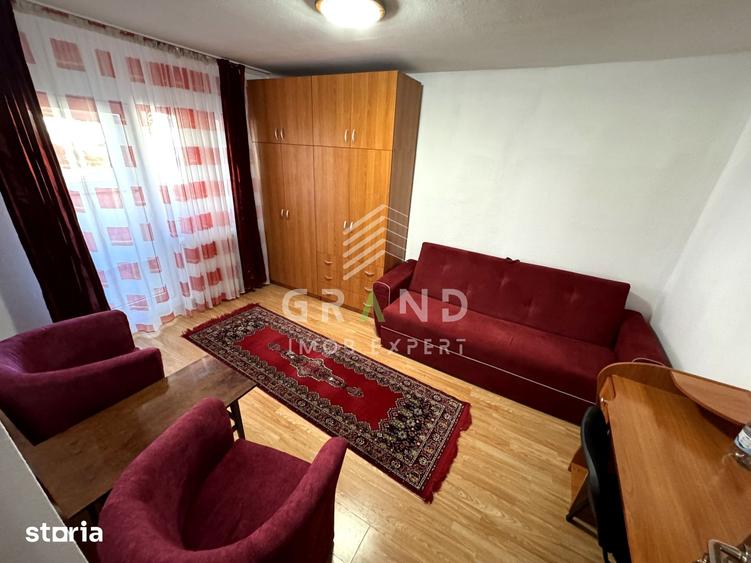 Garsoniera cu BALCON | 26 mp | UMFZorilor/P-ta Zorilor | Etaj 2/4 - 5
