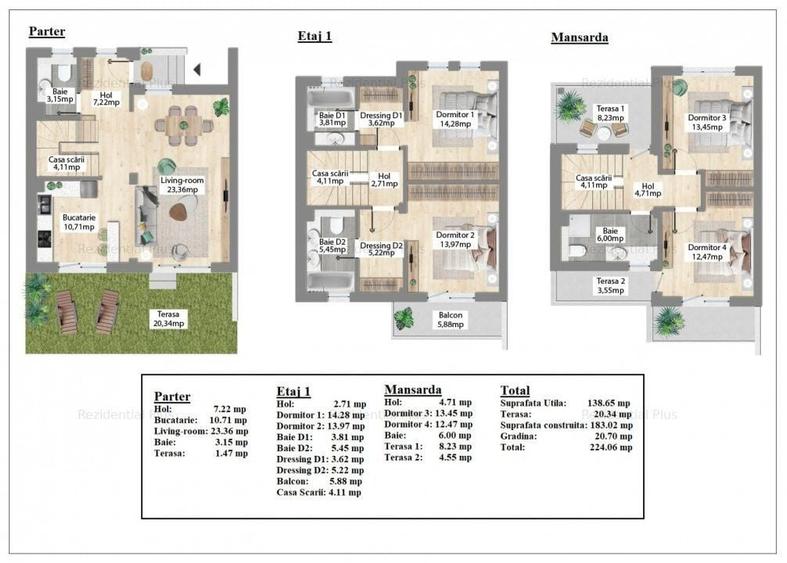 Casă cu 5 camere cu Teren 90 Mp în Central