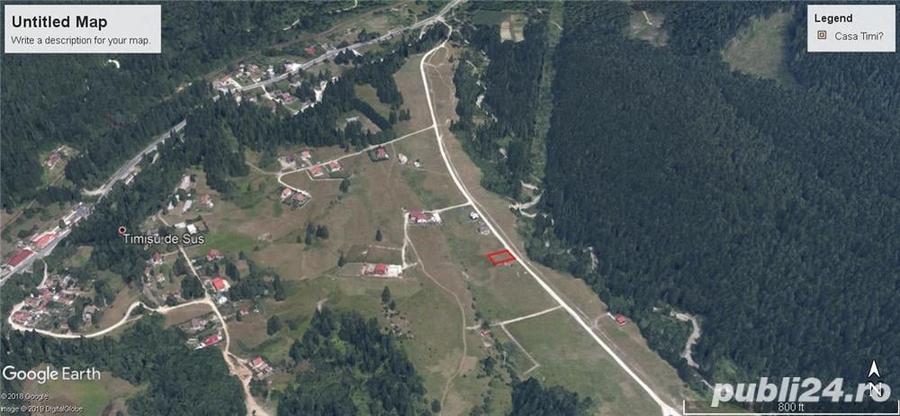 Teren de 1166 mp, în Predeal