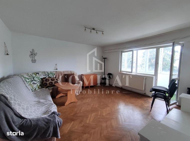 Apartament cu 4 camere decomandat, mobilat în Mănăștur