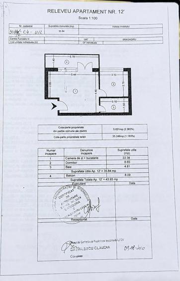 Apartament cu 2 camere decomandat, mobilat în Bragadiru