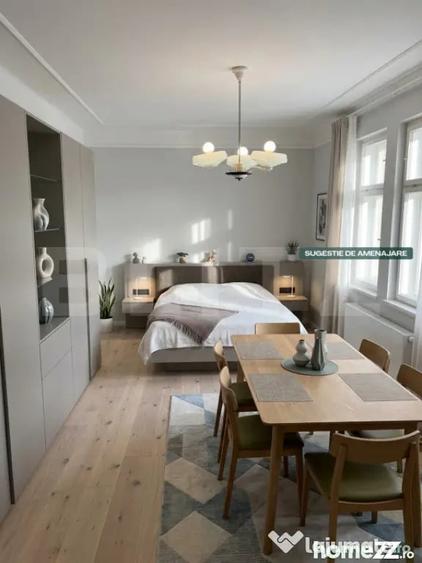 Apartament cu 2 camere semidecomandat în Central
