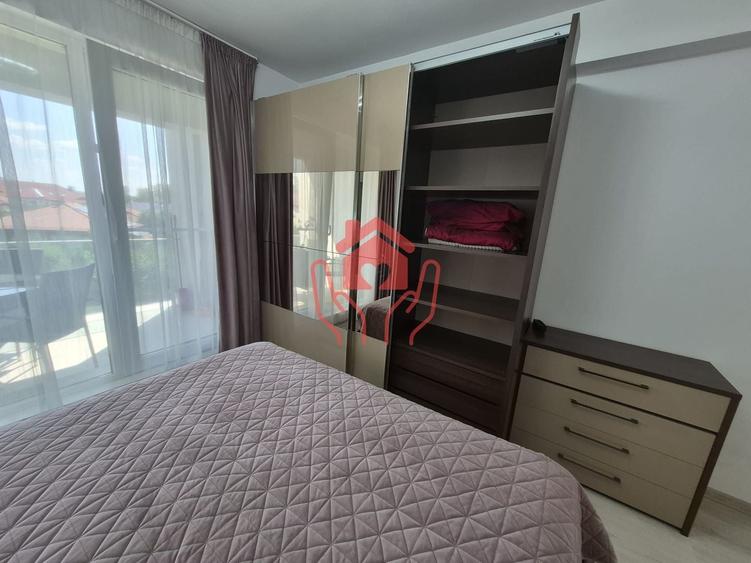 SISESTI-2 camere mobilate, 2 bai, terasa cu vedere lac, bloc boutique, parcare! - 10