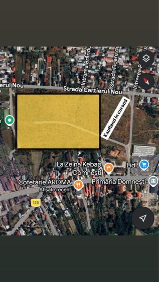 Spațiu comercial, în Domnești