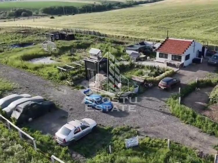 Farmhouse la 14km de Timisoara, teren agricol 1ha - 2
