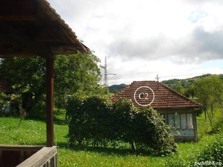 Casă individuală cu 2 camere cu Teren 14368 Mp în Valea Bradului