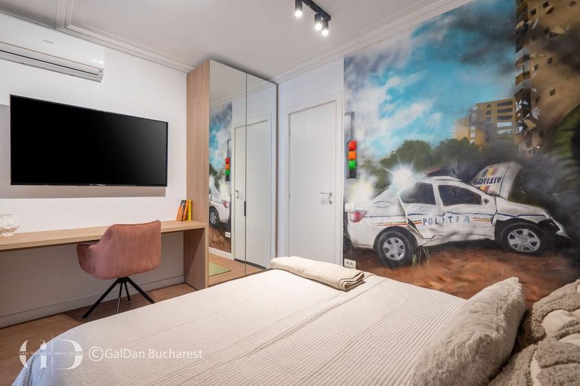 Apartament cu 4 camere, mobilat în Cișmigiu