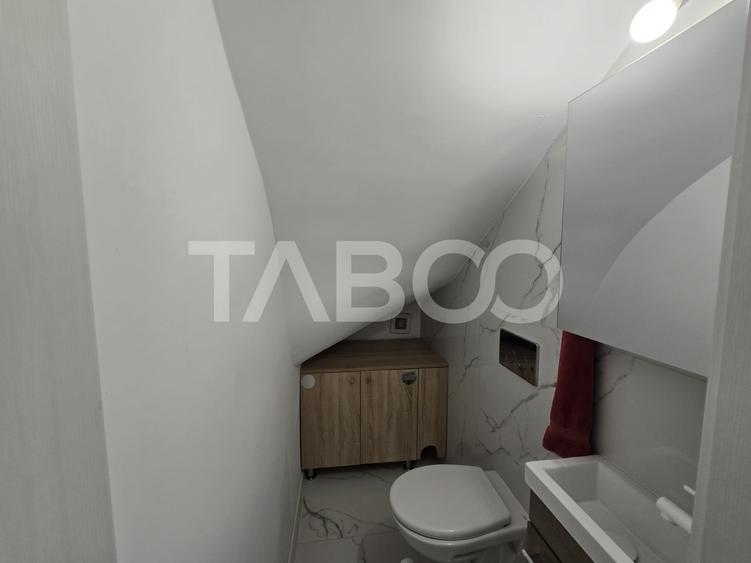 Duplex cu 5 camere cu Canalizare în Viile Sibiului