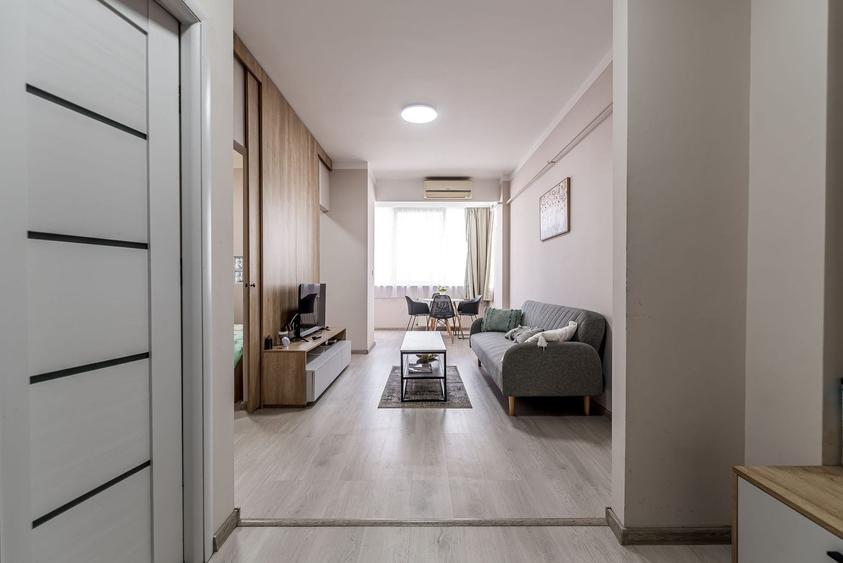 Apartament cu 2 camere decomandat, mobilat în UTA