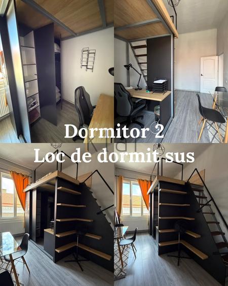 Apartament cu 3 camere semidecomandat, mobilat în Central