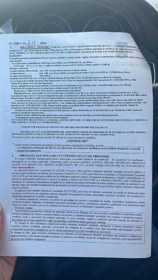 Teren de 1134 mp, în Cihei