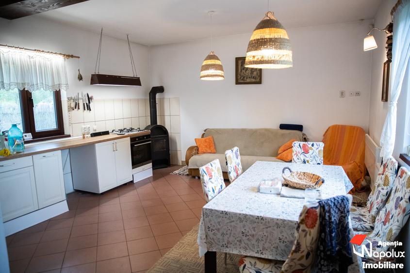 Casă individuală cu 4 camere cu Teren 4774 Mp în Tiocu de Jos