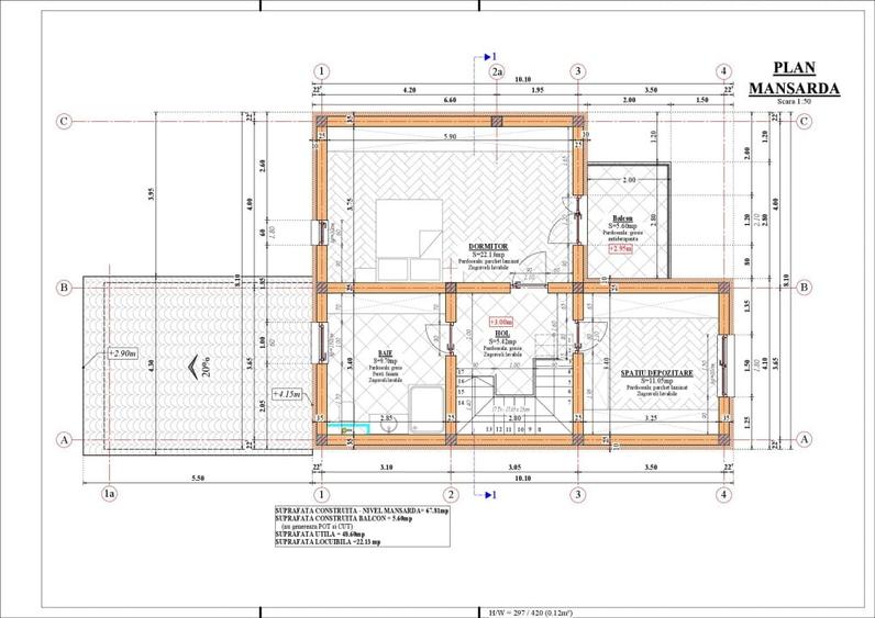Casă individuală cu 4 camere cu Teren 362 Mp în Agigea