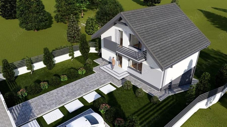 Casă cu 4 camere cu Teren 500 Mp în Ciritei