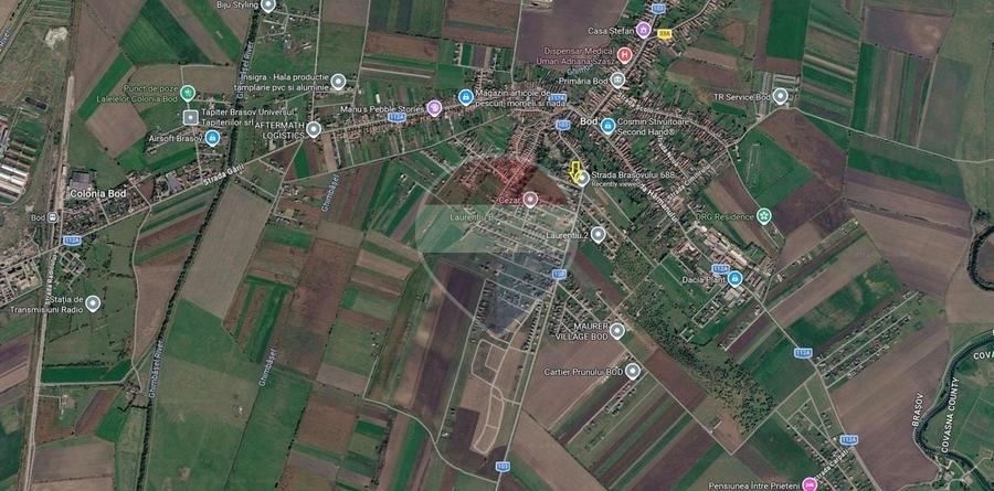 Teren Construcții intravilan de 515 mp, în Bod