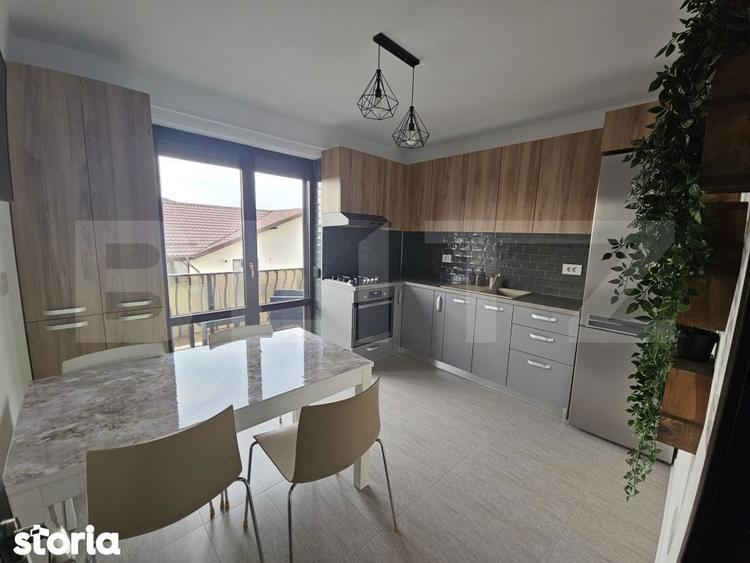 Apartament cu 3 camere decomandat, mobilat în Valea Lupului