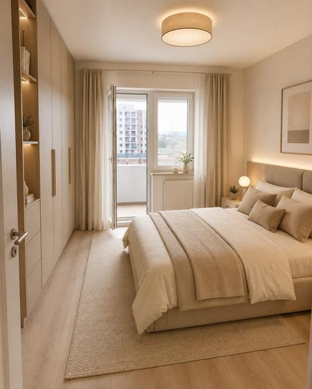 Apartament cu 2 camere decomandat în Chiajna
