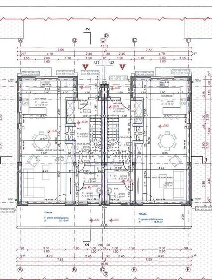 Duplex cu 4 camere cu Canalizare în Borhanci