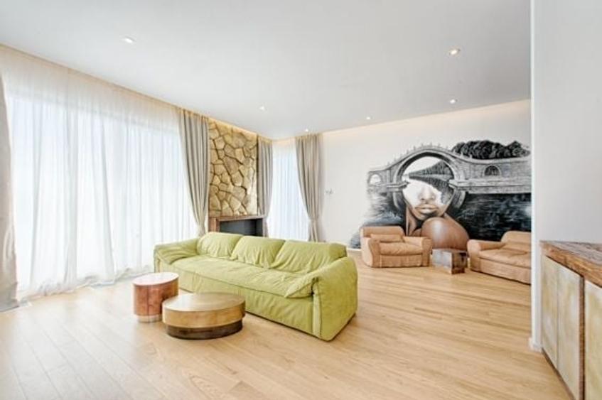 Penthouse cu 4 camere decomandat, mobilat în Băneasa