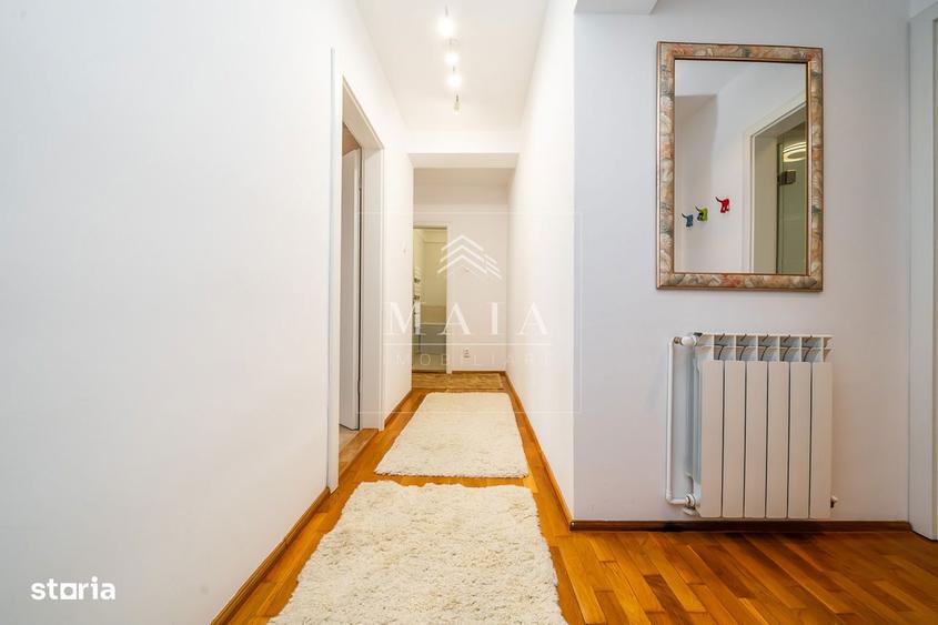 Apartament cu 3 camere decomandat, mobilat în Mihai Viteazul
